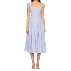 Vinya Poplin Drop Waist Dress